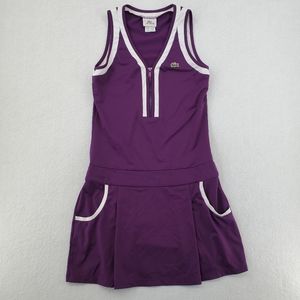 Lacoste Sport Tennis Dress Womens Size 40 US Size 8